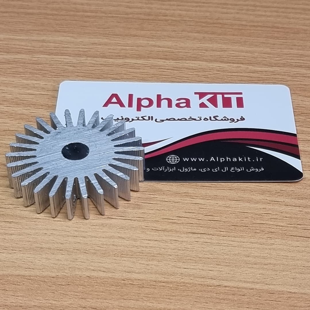 هیت سینک آلومینیومی خورشیدی 45x10mm — تصویر ۴