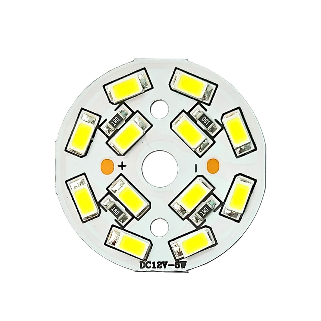 ال ای دی 6 وات 12 ولت SMD سفید مهتابی