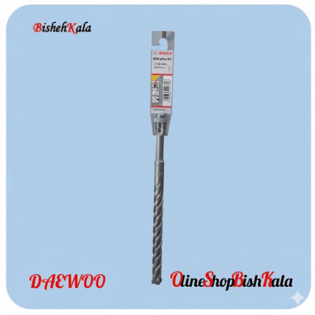 مته 4 شیار BOSCH بوش سایز 14 میلیمتر کد(2)