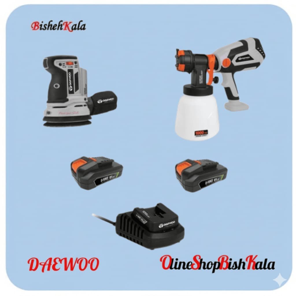 پیستوله نقاشی و سنباده شارژی DAEWOO دوو کد(2)