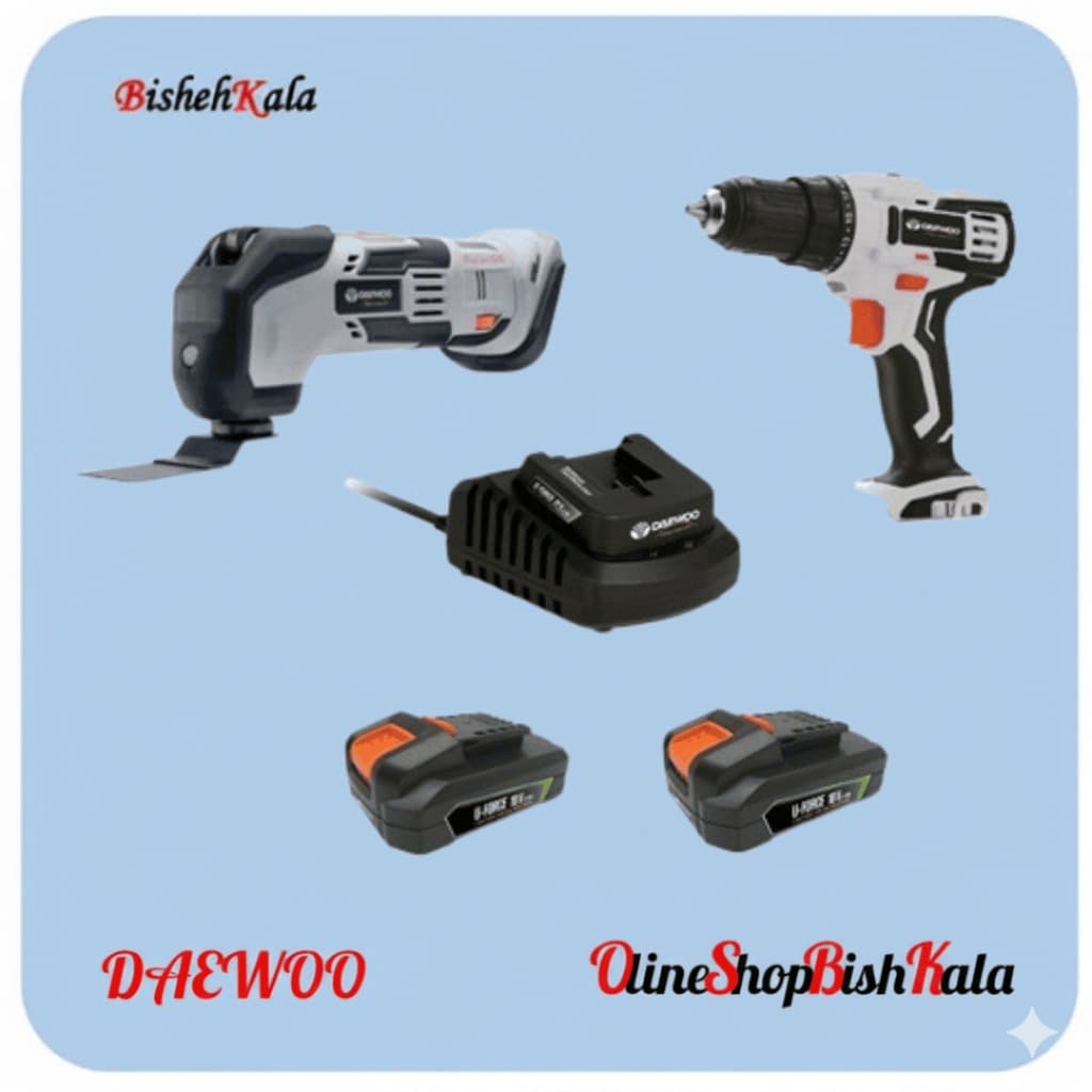 دریل و کاردک شارژی DAEWOO دوو کد(2)