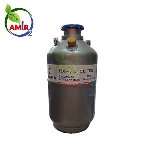فلاسک نیتروژن مایع YDS-3 ازت 3.15 لیتری