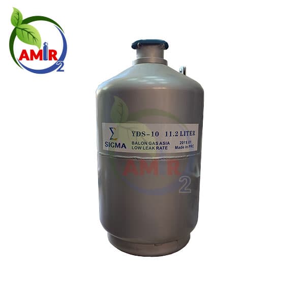 فلاسک نیتروژن مایع YDS-10 ازت 11.2 لیتری