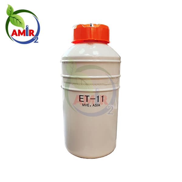 فلاسک نیتروژن مایع MVE مدل ET-11 ازت 11 لیتری