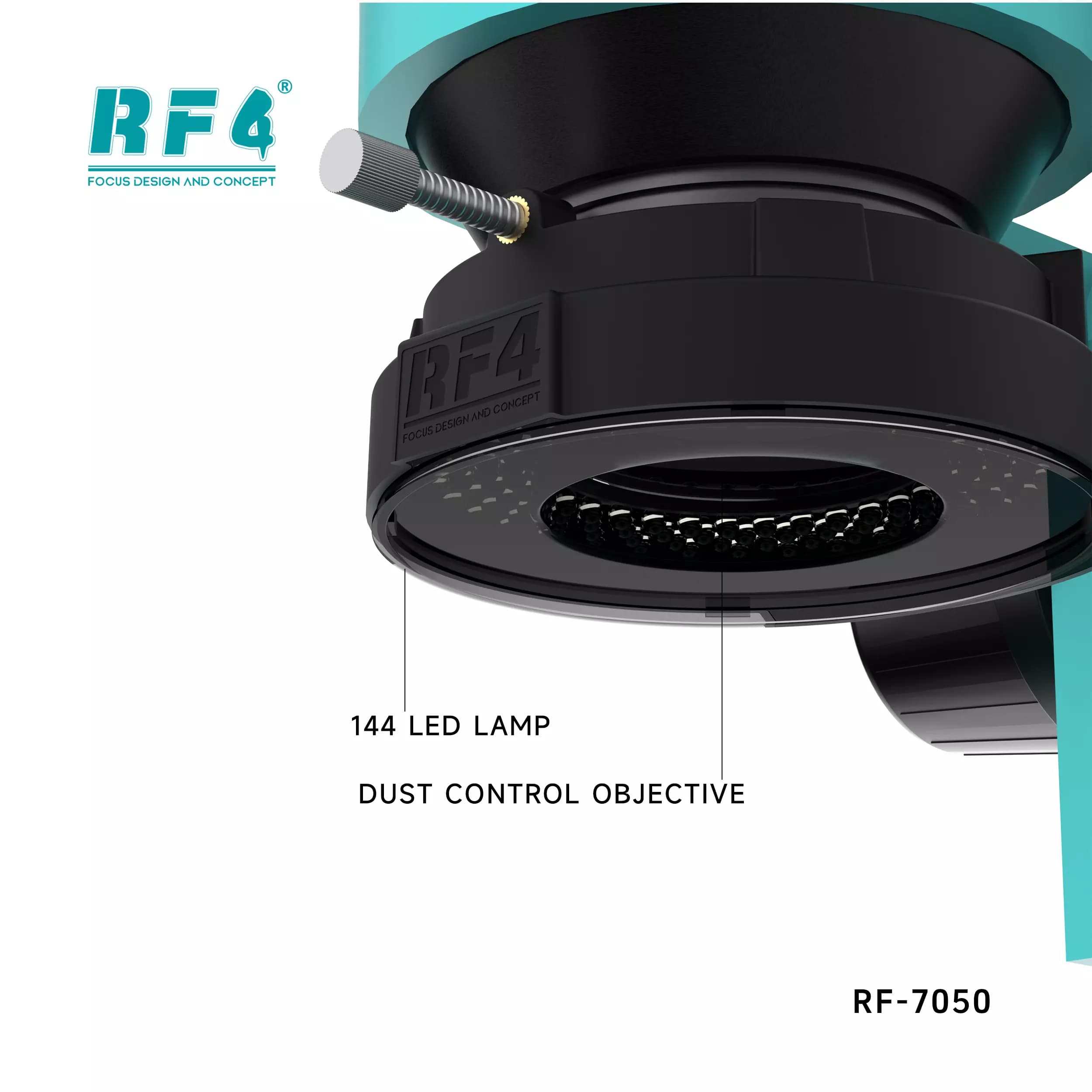لوپ دو چشمی تعمیرات موبایل RF4 RF-7050 — تصویر ۳