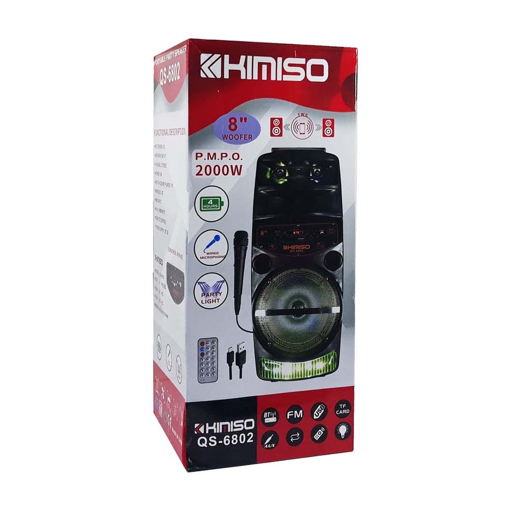 اسپیکر قابل حمل کیمیسو مدل QS-6802 — تصویر ۵