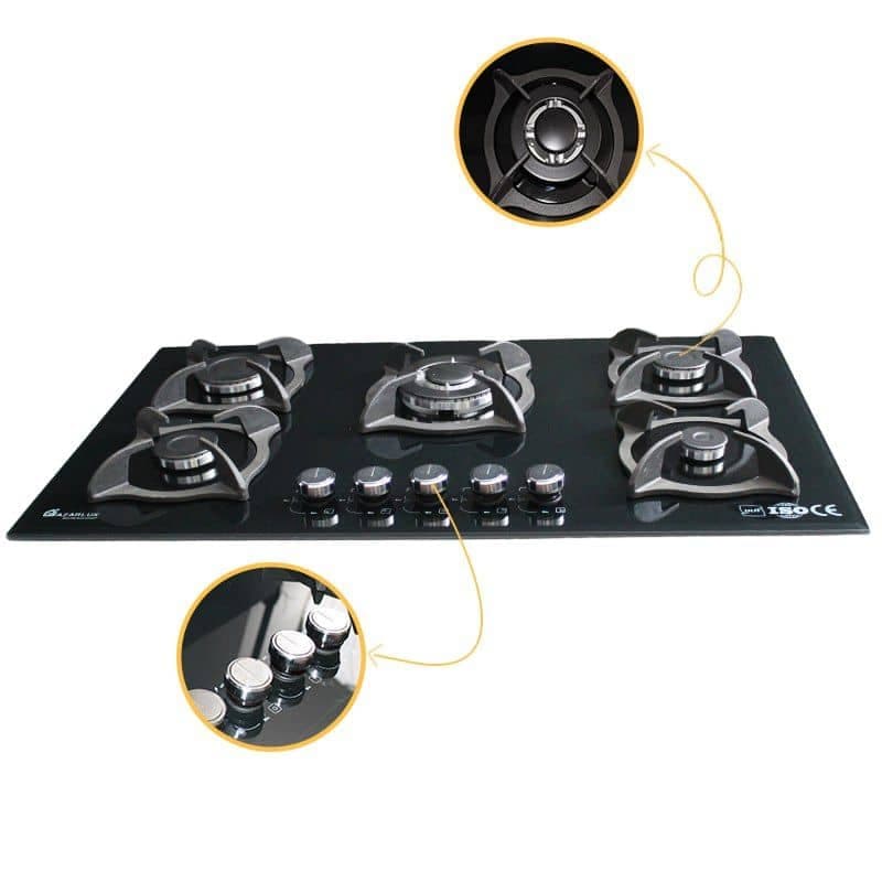 اجاق گاز صفحه ای مدل GO5NL – C3W کد(96) — تصویر ۵