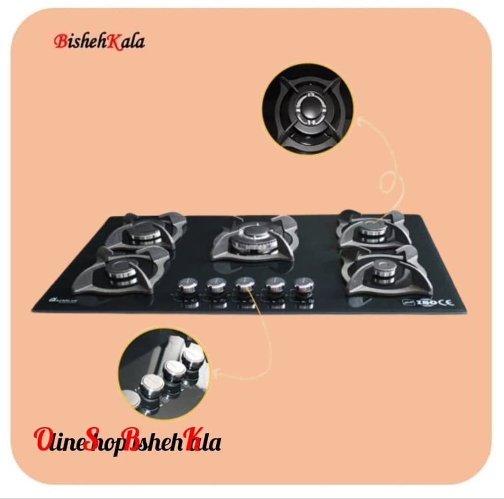 اجاق گاز صفحه ای مدل GO5NL – C3W کد(96) — تصویر ۴