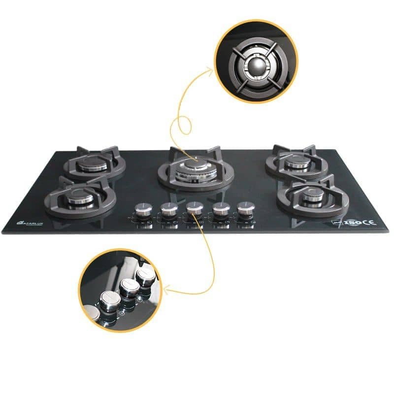 اجاق گاز صفحه ای مدل GO5NL – C17B کد(96) — تصویر ۵