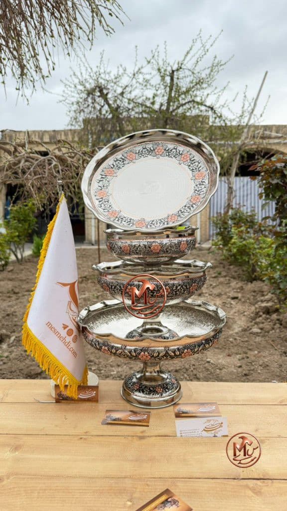 ست پذیرایی مسی الماس ضخیم