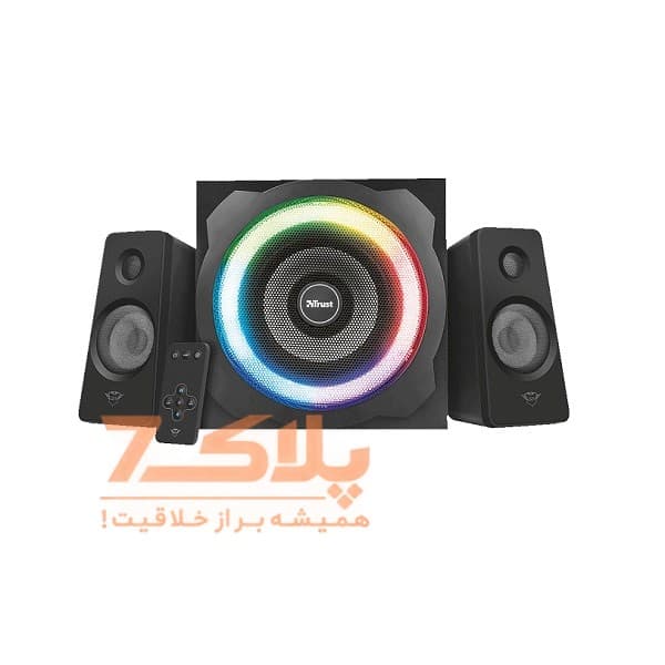 اسپیکر دسکتاپ تراست مدل GXT 629 TYTAN 2.1 RGB — تصویر ۳