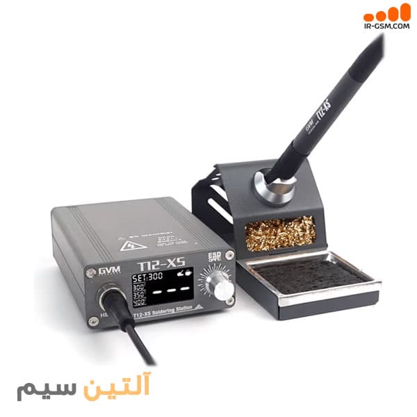 هویه حرفه‌ای 72 وات GVM T12-XS — تصویر ۴