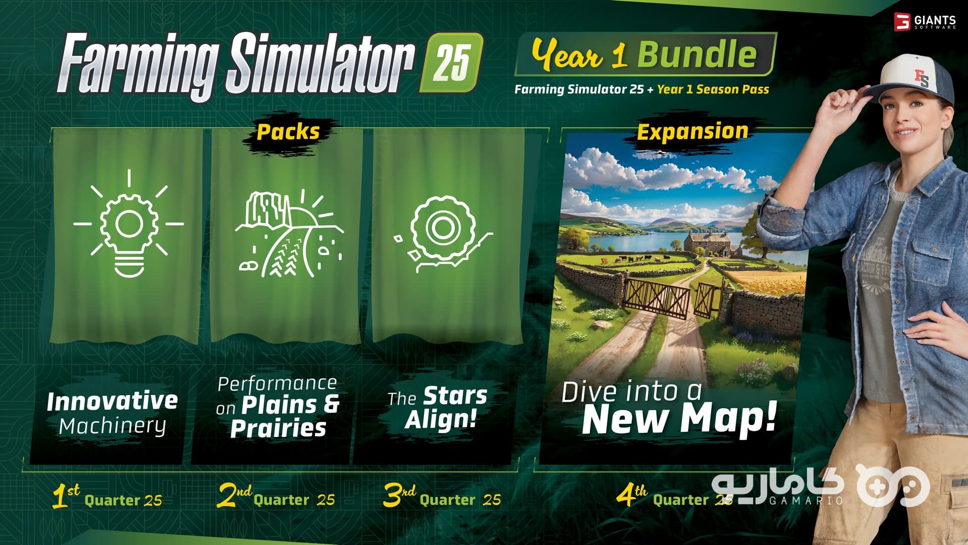 اکانت ظرفیتی Farming Simulator 25 — تصویر ۳