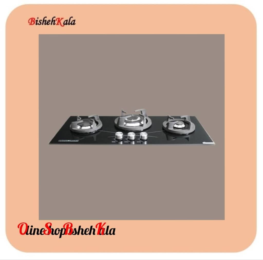 اجاق گاز صفحه ای سه شعله مدل G03ML- C10B کد(96) — تصویر ۴