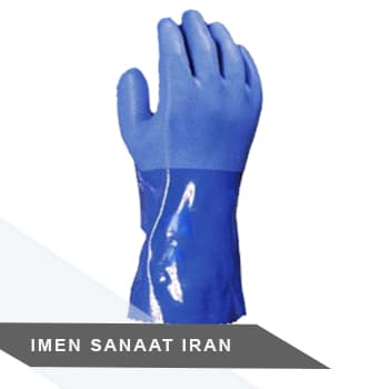 دستکش ایمنی PVC ضد اسید و ضد حلال — تصویر ۲