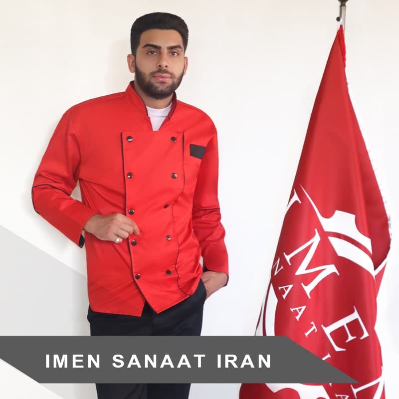 لباس کار روپوش رستورانی کد 1132 — تصویر ۴