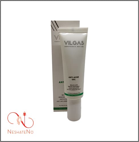 ژل ضد جوش ویلگاس حجم 30 میل VILGAS