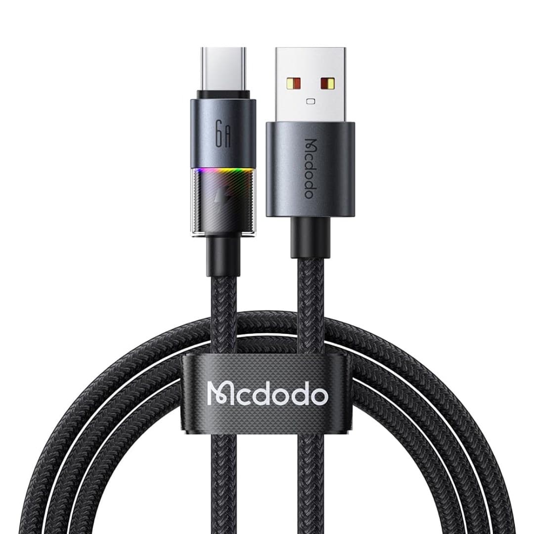 کابل شارژ سریع USB به تایپ سی 6 آمپر مک دودو مدل Mcdodo CA-818
