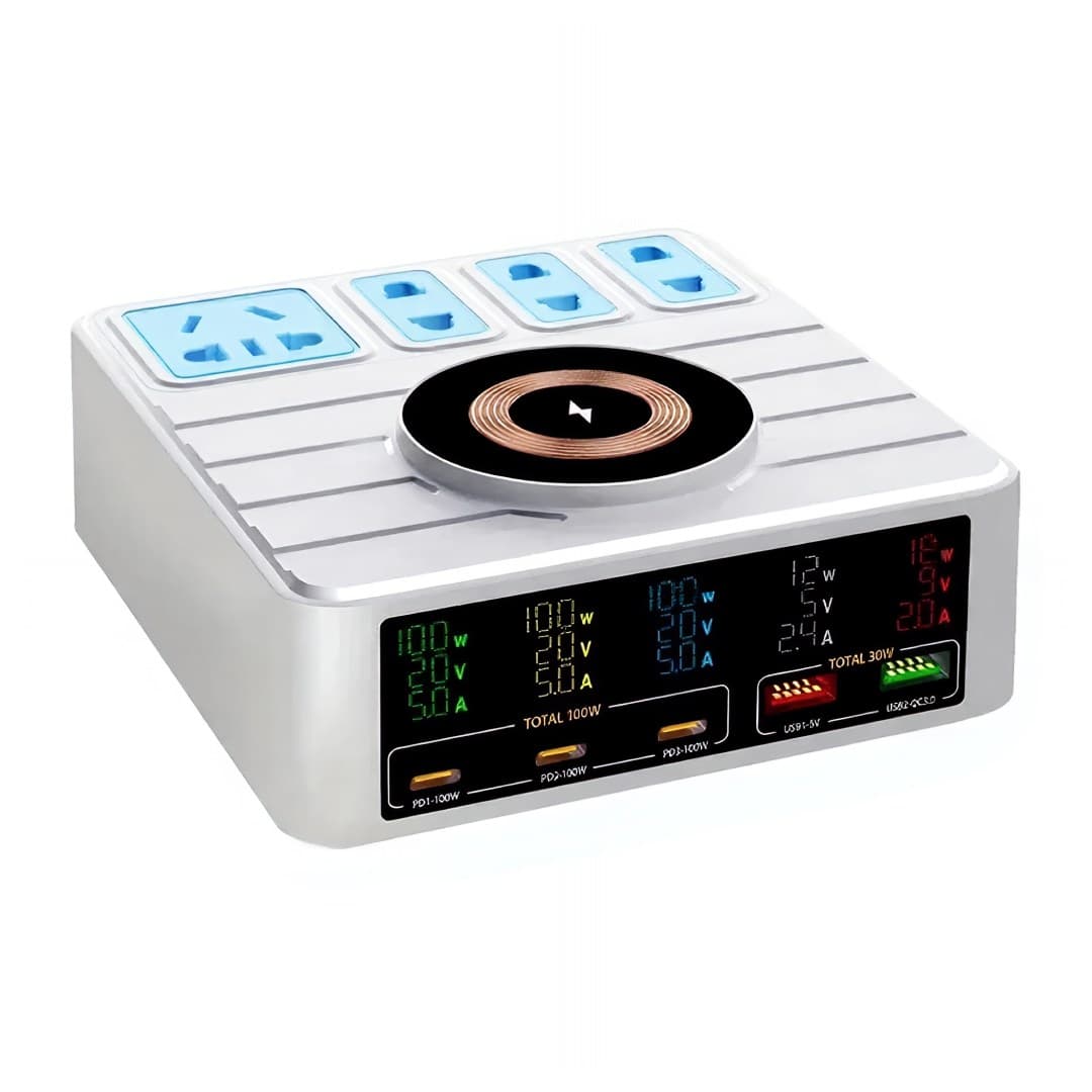 شارژر رومیزی 10 پورت 140 وات مدل WLX-H13