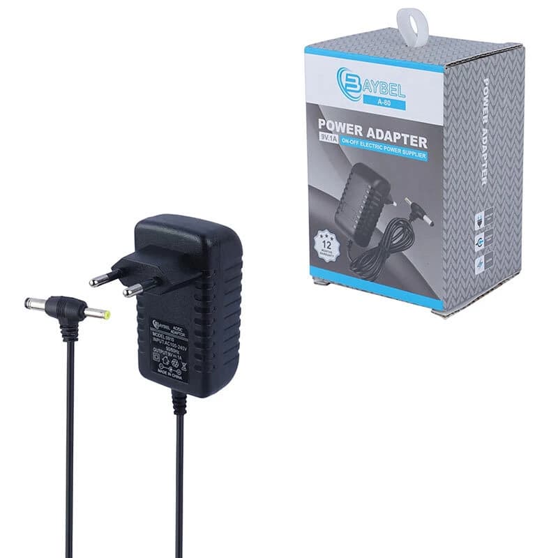 آداپتور مودم BAYBEL 9V 1A A-84 – دو سر — تصویر ۹