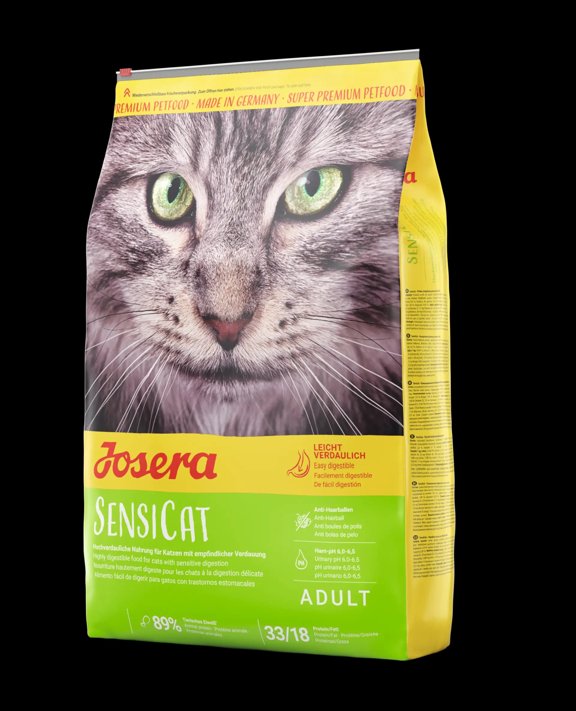 غذای خشک گربه سنسی کت جوسرا (وزن 2KG) SENSICAT_JOSERA