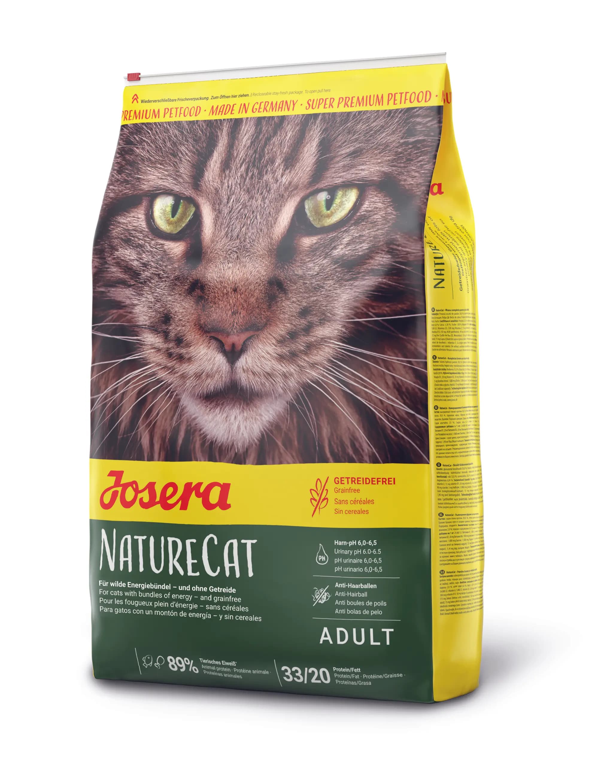 غذای خشک گربه نیچرکت جوسرا (وزن 2KG) NATURECAT_JOSERA