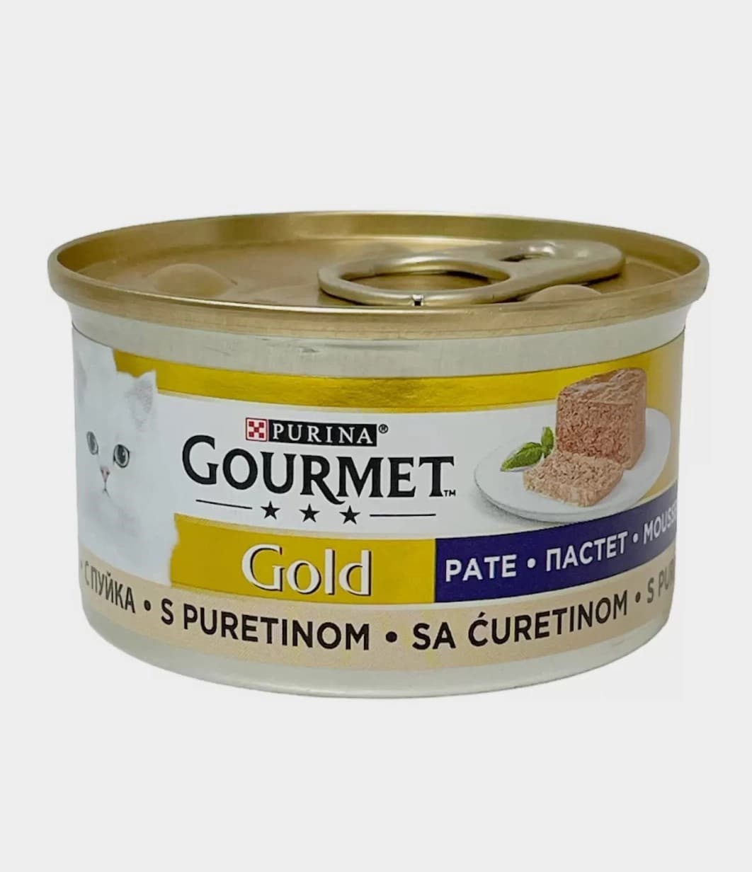 کنسرو گورمت گلد با طعم مرغ (Gourmet Gold)