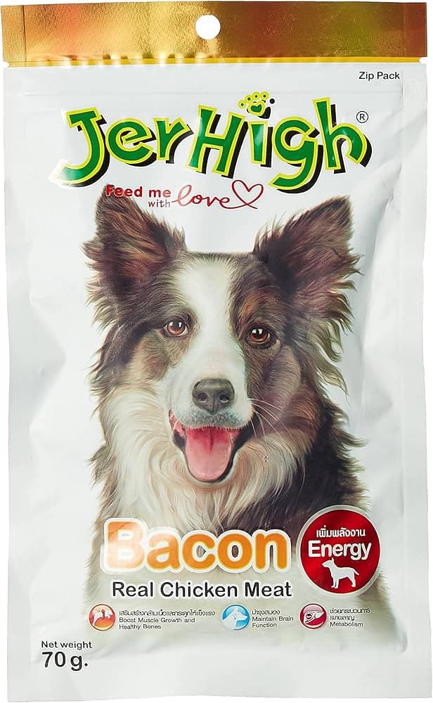 تشویقی سگ جرهای با طعم بیکن Jerhigh (Bacon)
