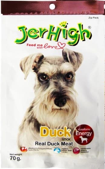 تشویقی جرهای سگ با طعم اردک Jerhigh (Duck)