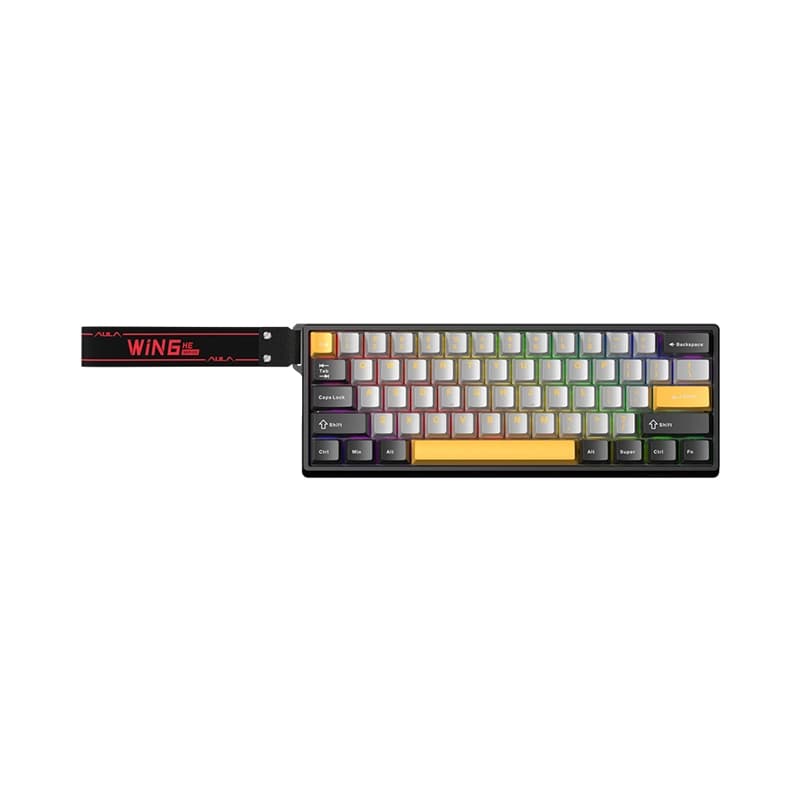 کیبورد سیم دار گیمینگ AULA WIN 60 HE PRO XINGYI MAGNETIC SWITCH — تصویر ۶