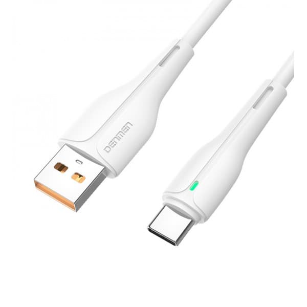 کابل تایپ سی (Type-C) Denmen طول 1 متر مدل D15T — تصویر ۳