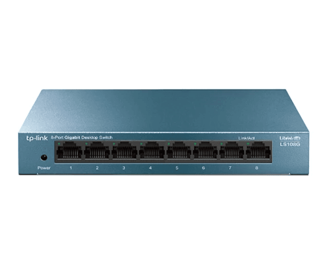 سوئیچ 8 پورت گیگابیتی و دسکتاپ تی پی لینک مدل LS108G — تصویر ۳