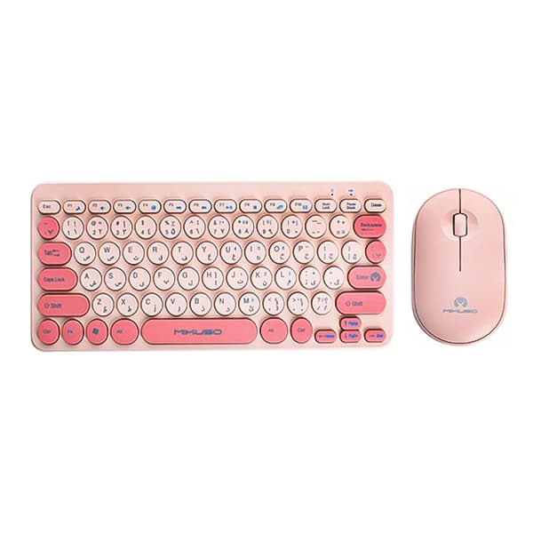 مینی کیبورد و ماوس بی سیم MIKUSO مدل KB-C027 — تصویر ۱۰