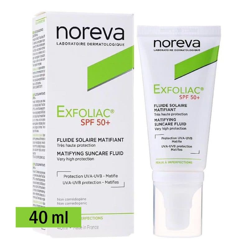 فلویید ضدآفتاب پوست چرب EXFOLIAC نوروا اصل