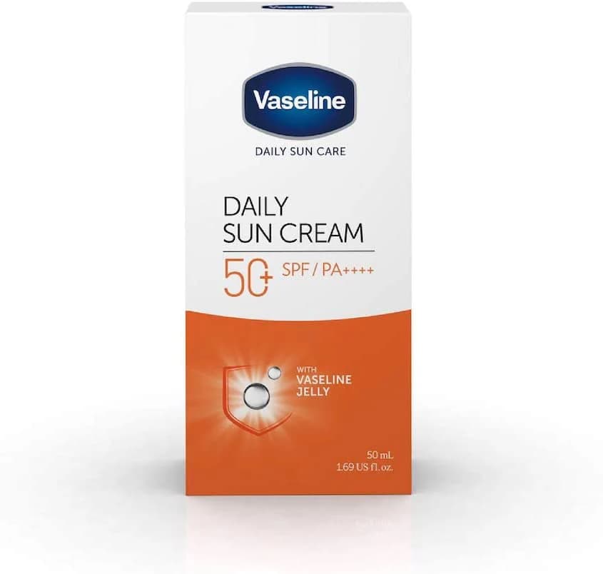 ضد آفتاب وازلین کرمی تیوپی SPF50 — تصویر ۷