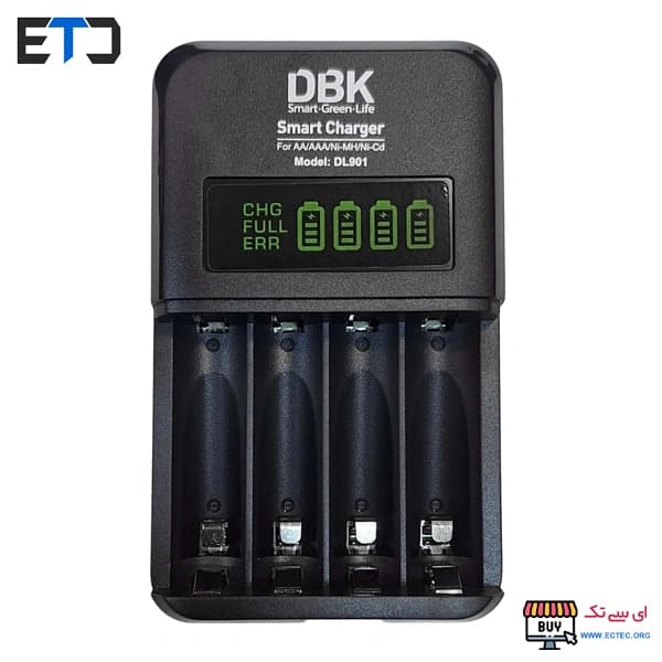 شارژر باتری 4 عددی دی بی کی DBK DL901 — تصویر ۱۱