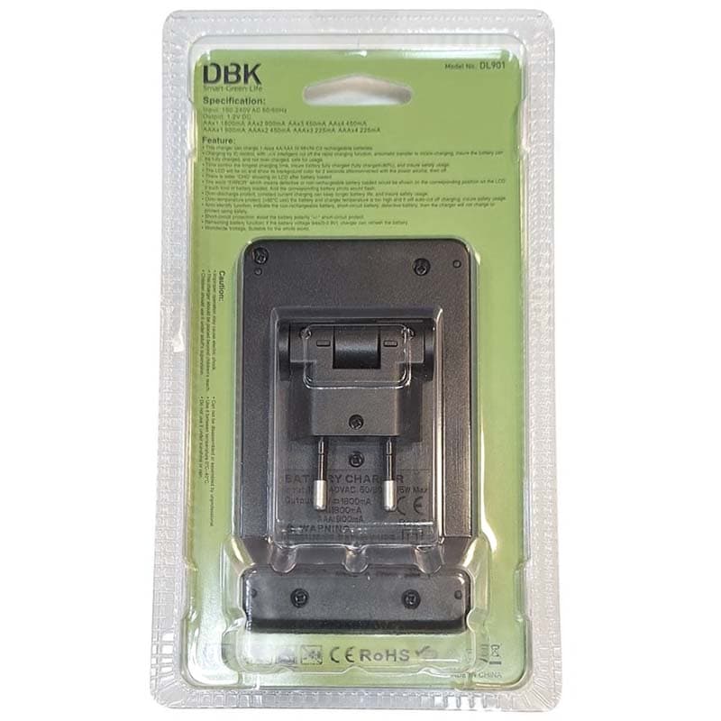 شارژر باتری 4 عددی دی بی کی DBK DL901 — تصویر ۵
