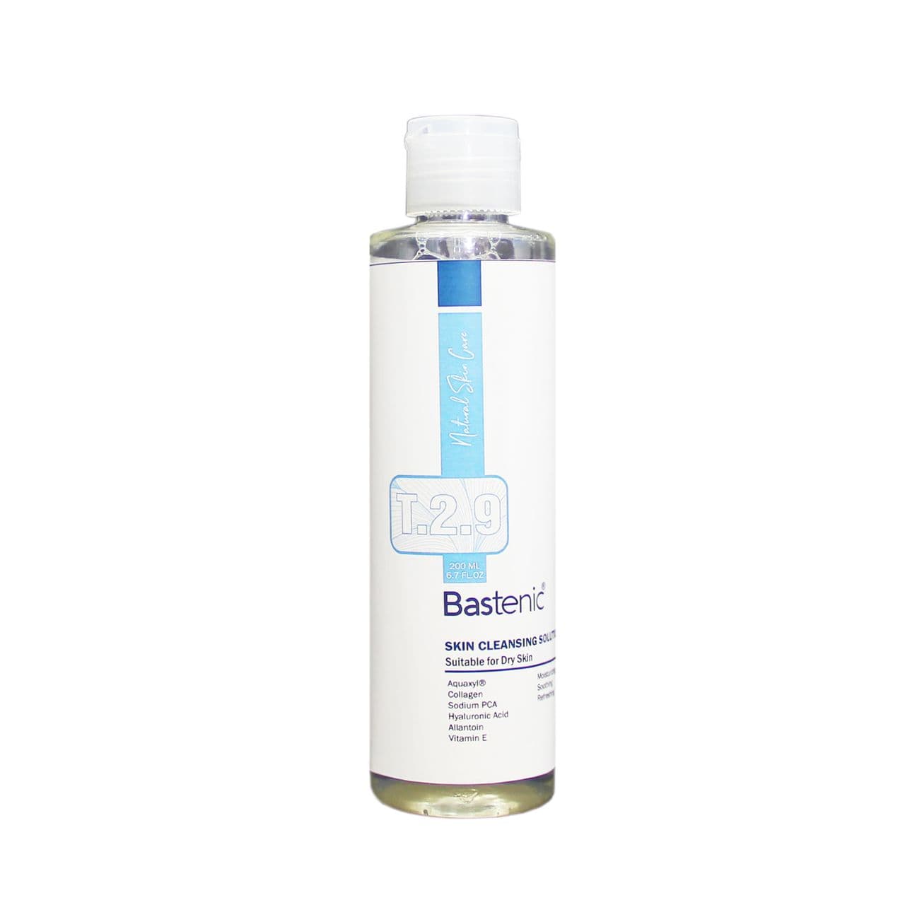محلول پاک کننده پوست خشک باستنیک حجم 200 میلی لیتر-Bastenic Skin