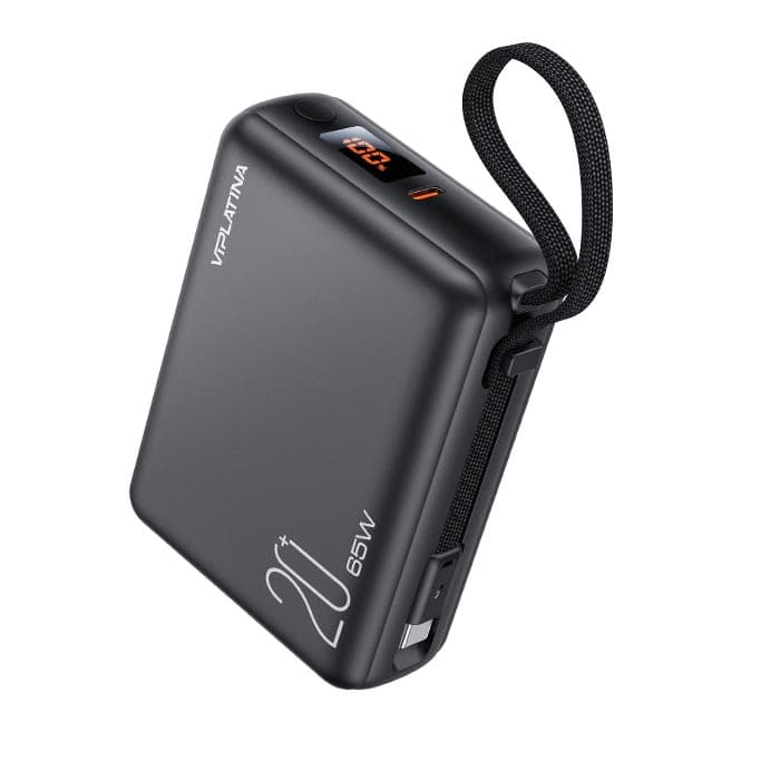 پاوربانک 65W وی آی پلاتینا VIPLATINA VP21 ظرفیت 20000 میلی آمپر ساعت