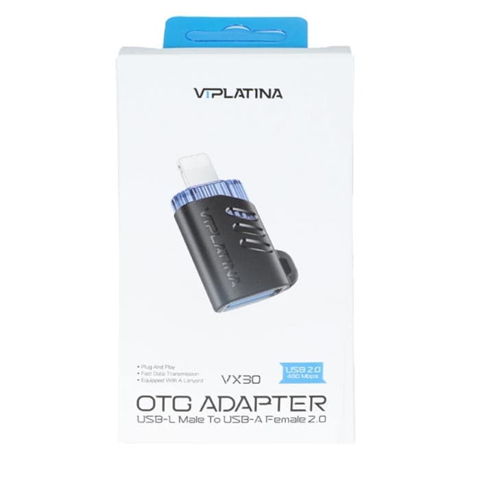 تبدیل اوتیجی لایتنینگ VIPLATINA VX30 OTG — تصویر ۹
