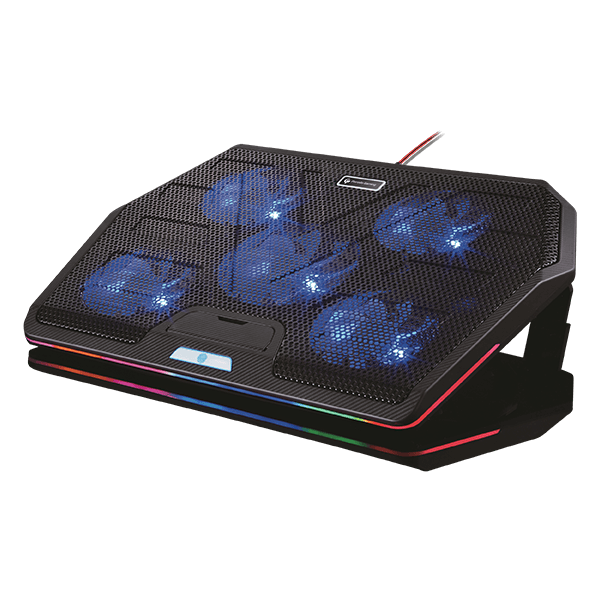 کول پد گیمینگ Porodo Multi-Fan
