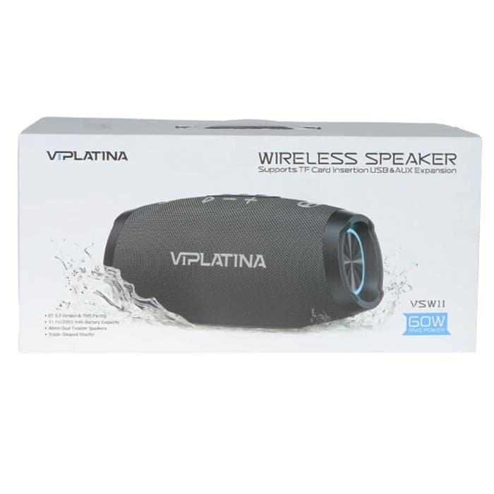 اسپیکر ضدآب 60 وات وی آی پلاتینا VIPLATINA VSW11 — تصویر ۱۱
