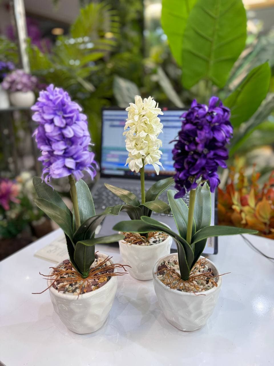 سنبل مصنوعی + گلدان هدیه رایگان — تصویر ۹