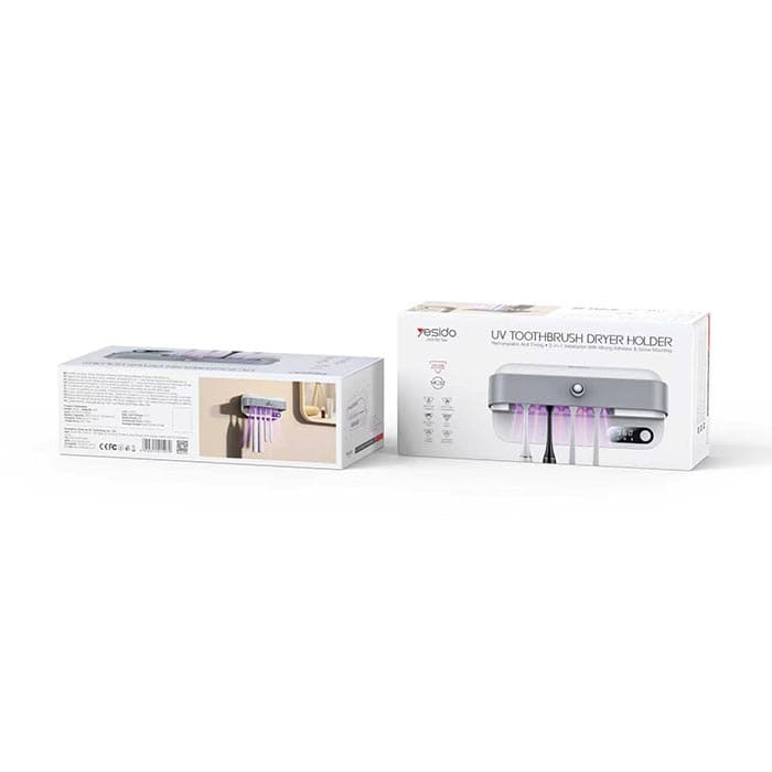 جا مسواکی و ضدعفونی کننده هوشمند UV یسیدو YESIDO MG32 — تصویر ۱۰