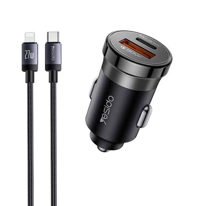 شارژر فندکی سوپر فست شارژ یسیدو YESIDO Y73 30W