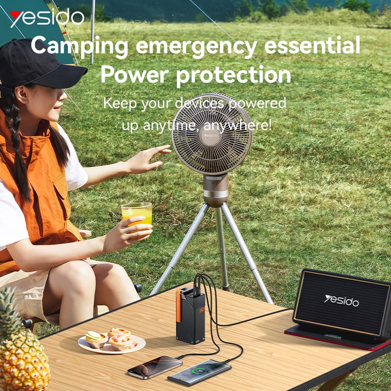 پاوربانک فست یسیدو PD+QC YESIDO YP62 ظرفیت 30000 میلی آمپر ساعت — تصویر ۴