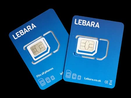 سیم کارت انگلیس لبارا | Lebara رجیستر شده و فعال