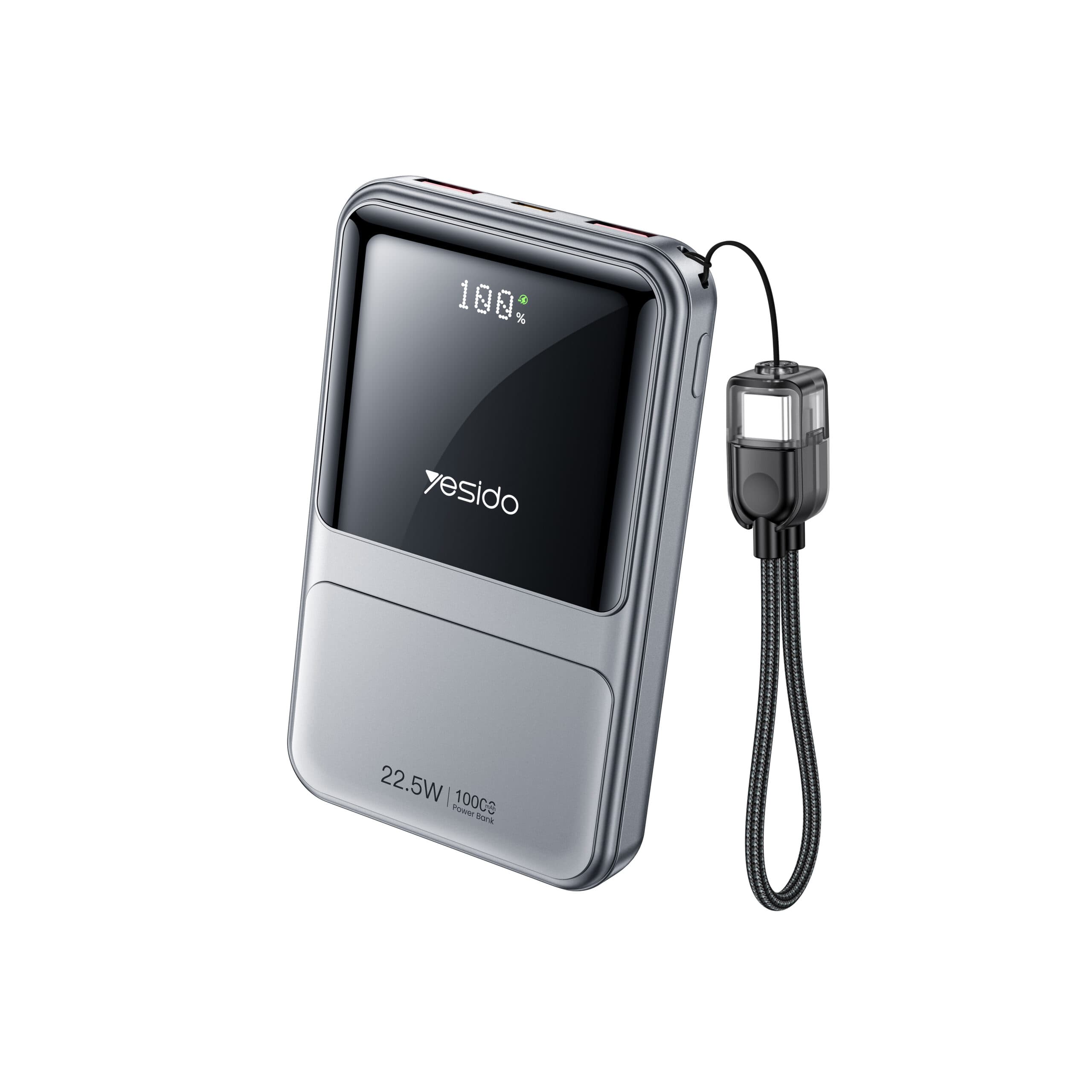 پاوربانک فست شارژ یسیدو PD+QC YESIDO YP95 ظرفیت 10000 میلی آمپر ساعت — تصویر ۱۰