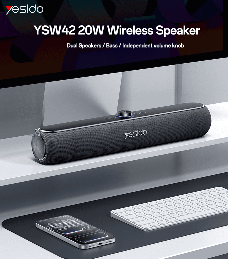 اسپیکر دسکتاپ یسیدو YESIDO YSW42 — تصویر ۴