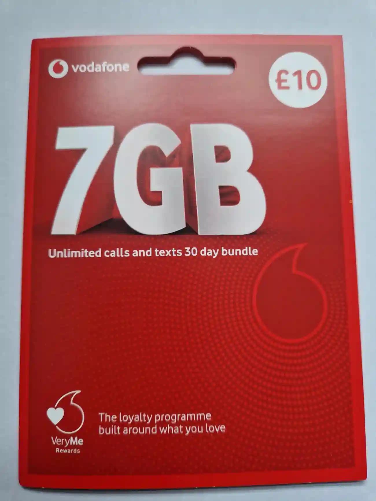 سیم کارت ودافون | Vodafone انگلیس 0044 فعال(حذف pre activating) و بدون رجیستر — تصویر ۴